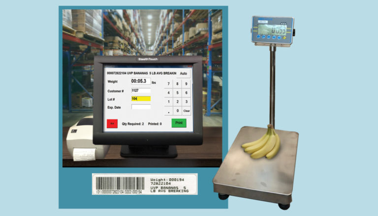 Barcode labeling for catch weight